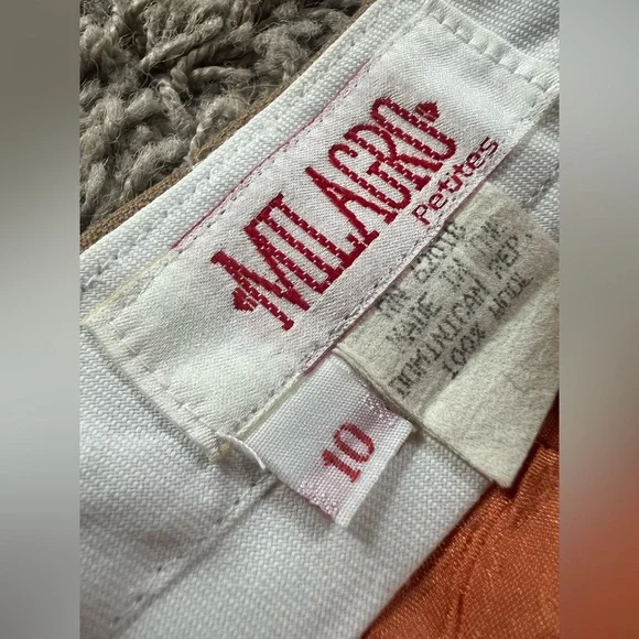 RARE Vintage Tan Wool Women’s Pants - Picture 9 of 11